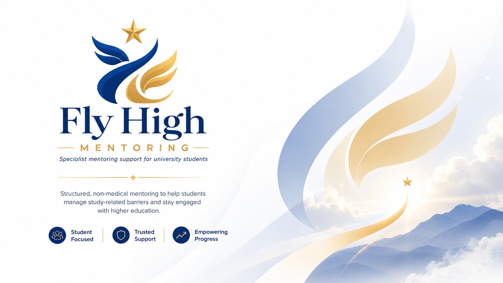 Fly High Mentoring specialist mentoring support for university students